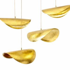 Suspension Dorée – Laiton Poli