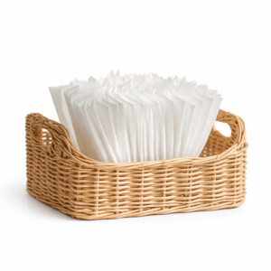 Corbeille à Serviettes – Panier Papier Serviette – Déco Table & Cuisine TS 01
