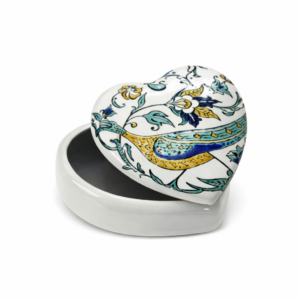 Boîte Décorative en Céramique – Modèle B-02