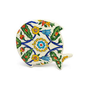Sous-plat Poisson en Céramique – Décoratif – Modèle P-03