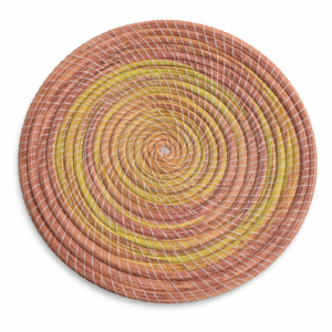 Sous-plat en Halfa Fait Main – Artisanat Tunisien – Modèle H-04