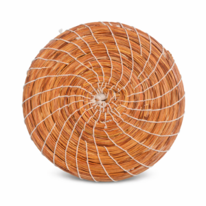 Mini Sous-plat en Halfa Fait Main – Artisanat Tunisien –Modèle M-03