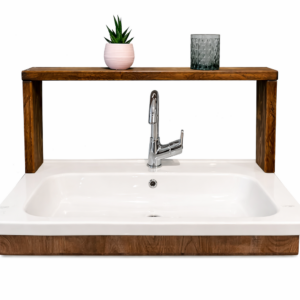 Étagère de Lavabo en Bois