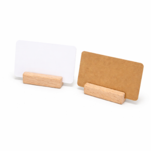 Porte-Cartes de Visite en Bois